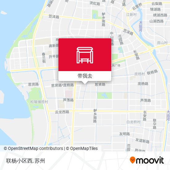 联杨小区西地图