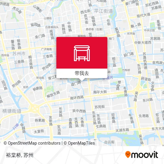 裕棠桥地图
