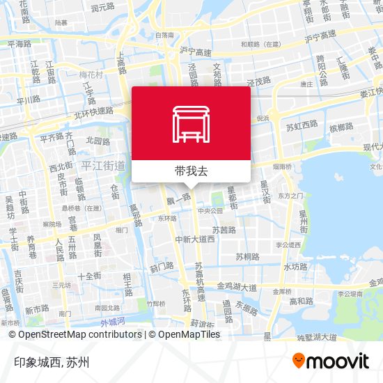 印象城西地图