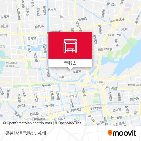 采莲路润元路北地图