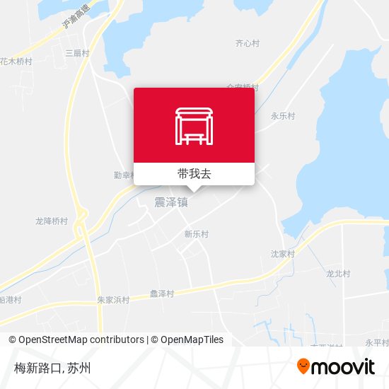 梅新路口地图