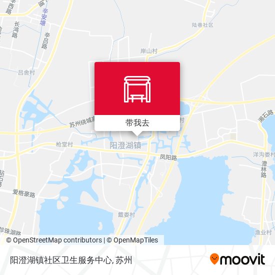 阳澄湖镇社区卫生服务中心地图