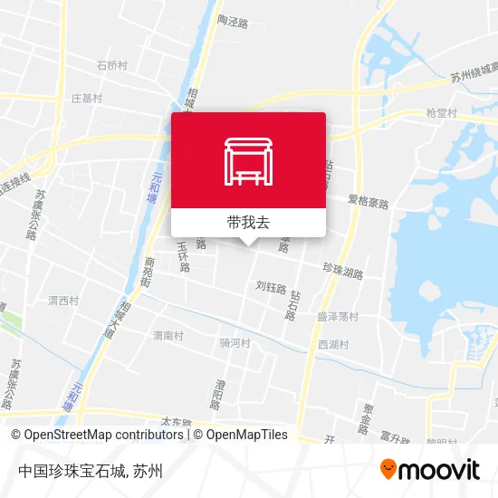 中国珍珠宝石城地图