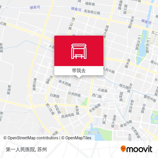 第一人民医院地图