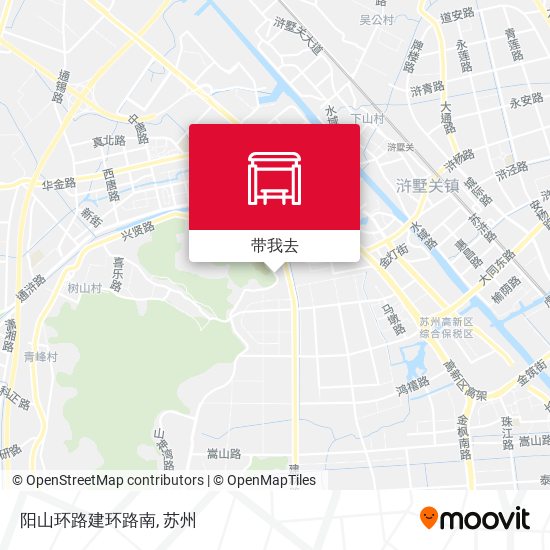 阳山环路建环路南地图