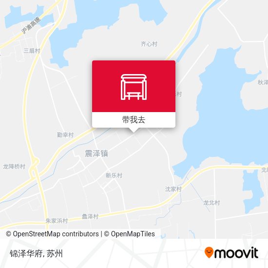锦泽华府地图