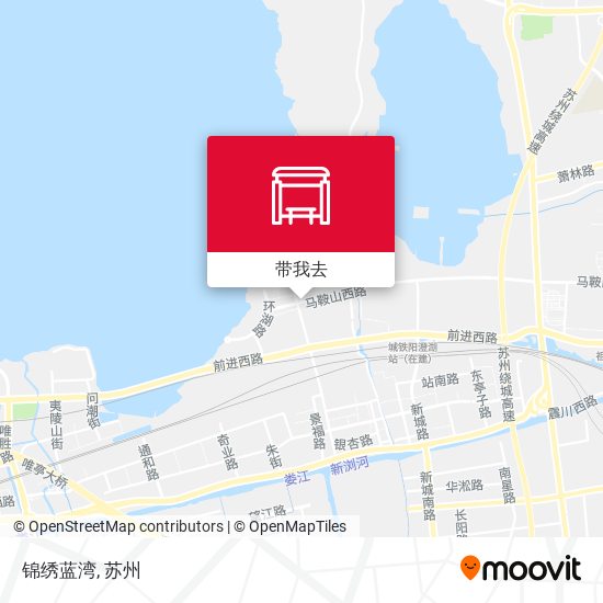 锦绣蓝湾地图