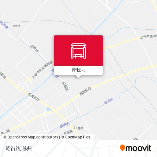 昭衍路地图