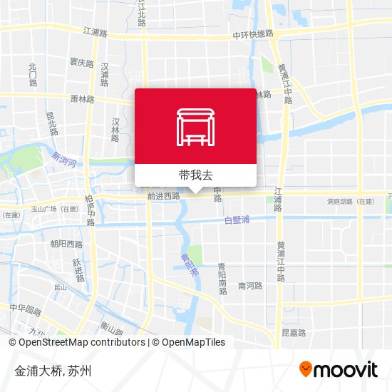 金浦大桥地图