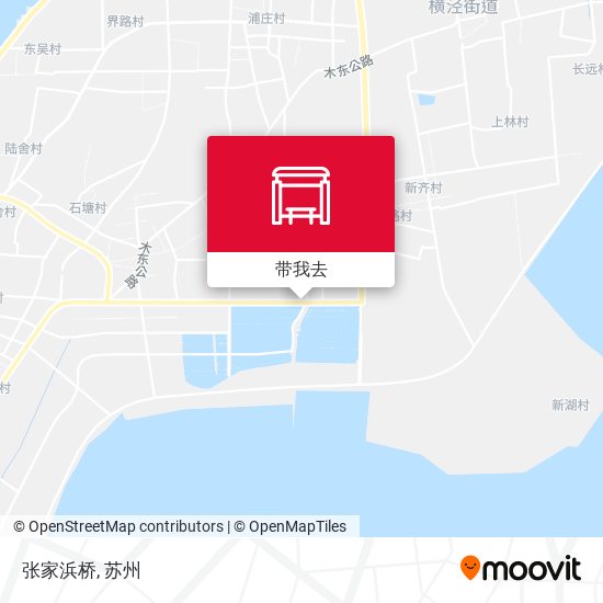 张家浜桥地图
