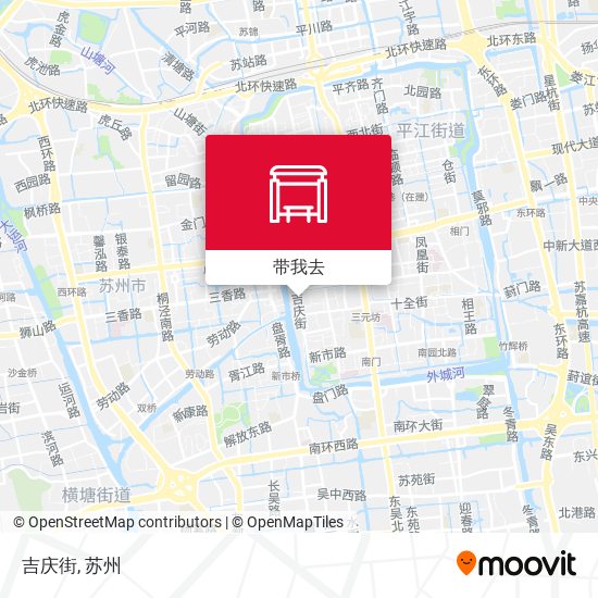 吉庆街地图