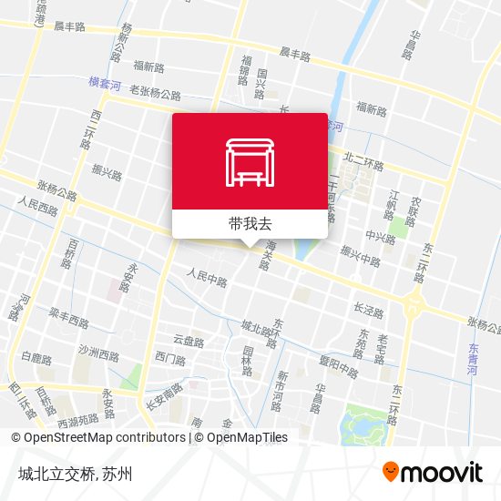 城北立交桥地图