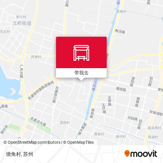 塘角村地图