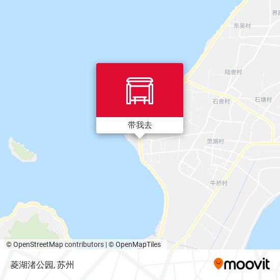 菱湖渚公园地图