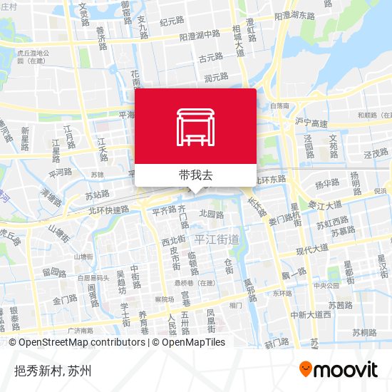 挹秀新村地图