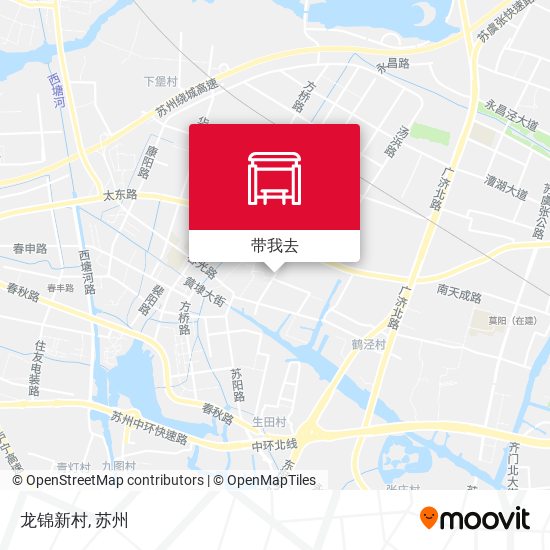 龙锦新村地图