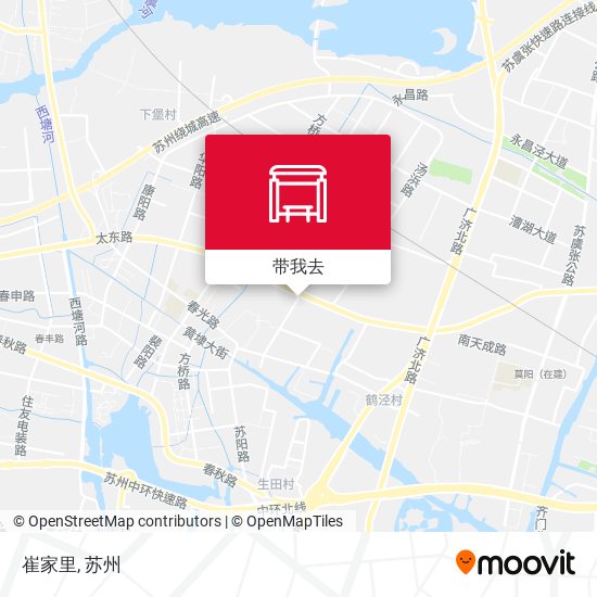崔家里地图