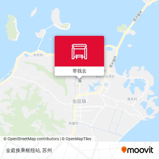 金庭换乘枢纽站地图