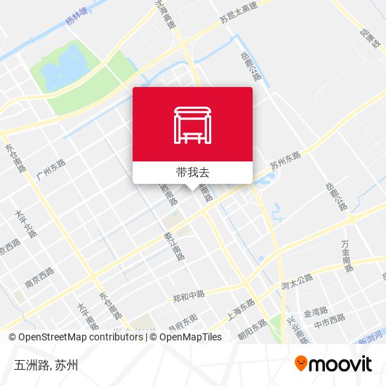 五洲路地图
