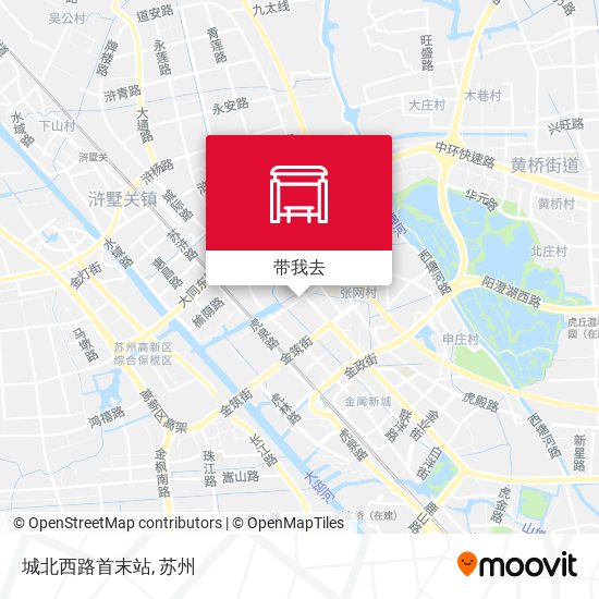 城北西路首末站地图