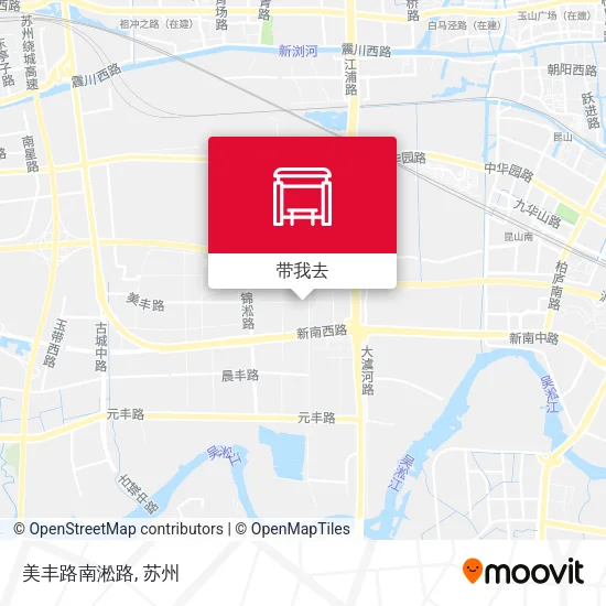 美丰路南淞路地图