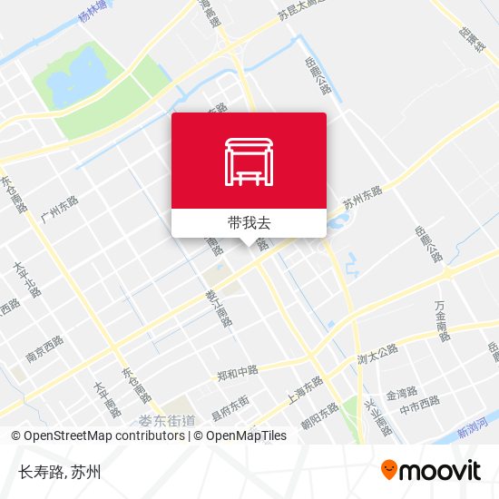 长寿路地图