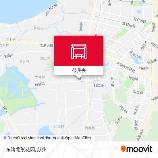东渚龙景花园地图