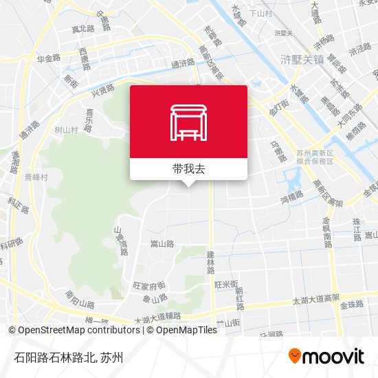 石阳路石林路北地图