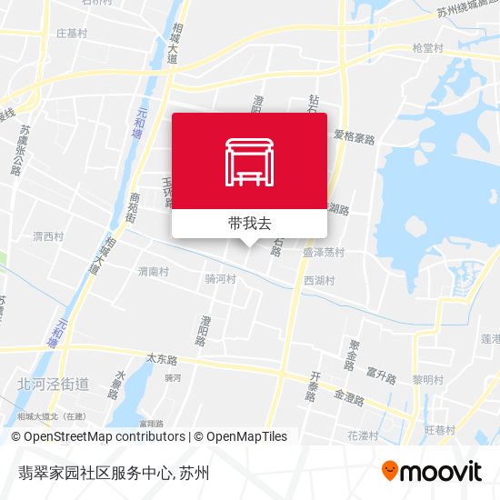 翡翠家园社区服务中心地图