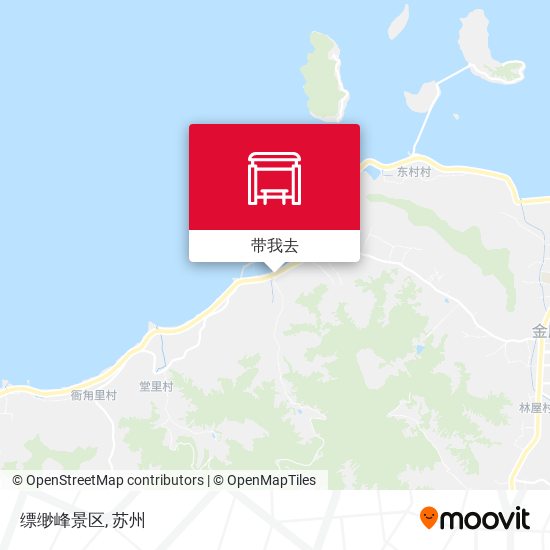 缥缈峰景区地图