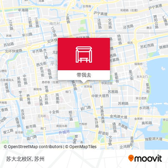 苏大北校区地图