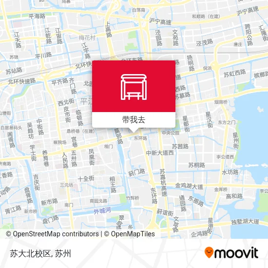 苏大北校区地图