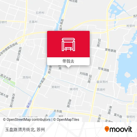 玉盘路渭月街北地图