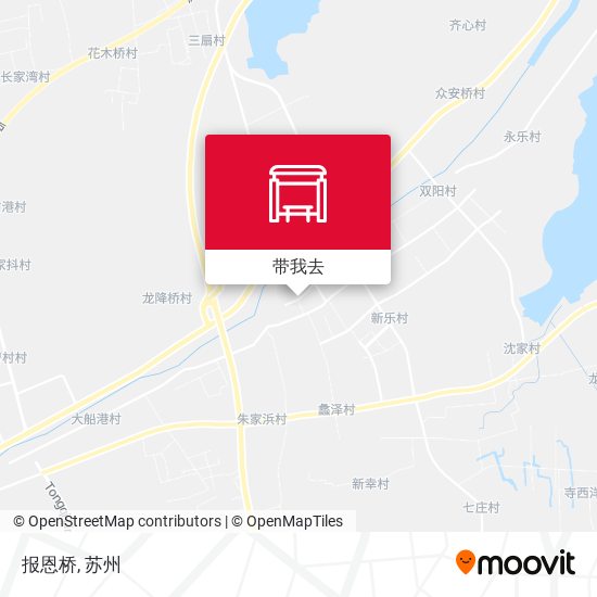 报恩桥地图