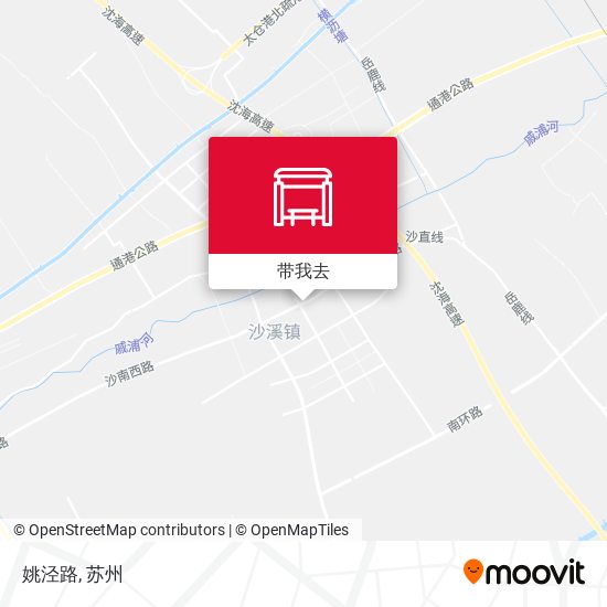 姚泾路地图