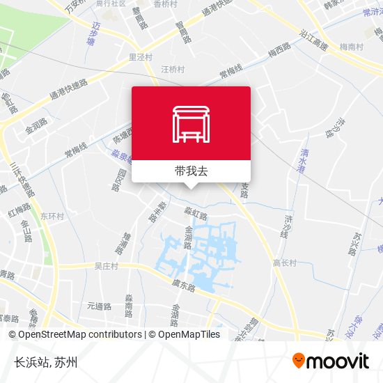 长浜站地图