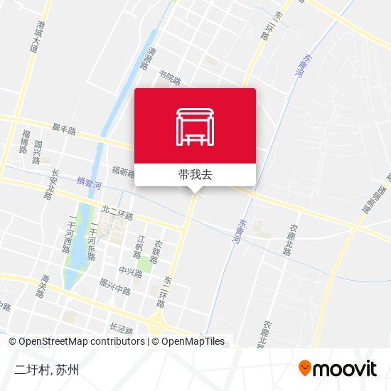 二圩村地图