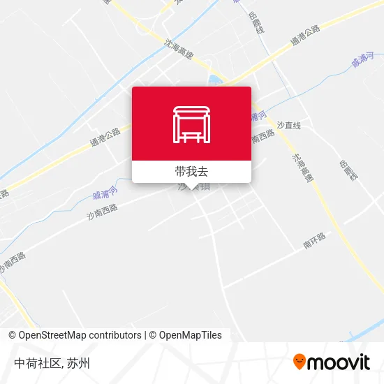 中荷社区地图