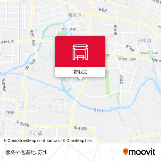 服务外包基地地图
