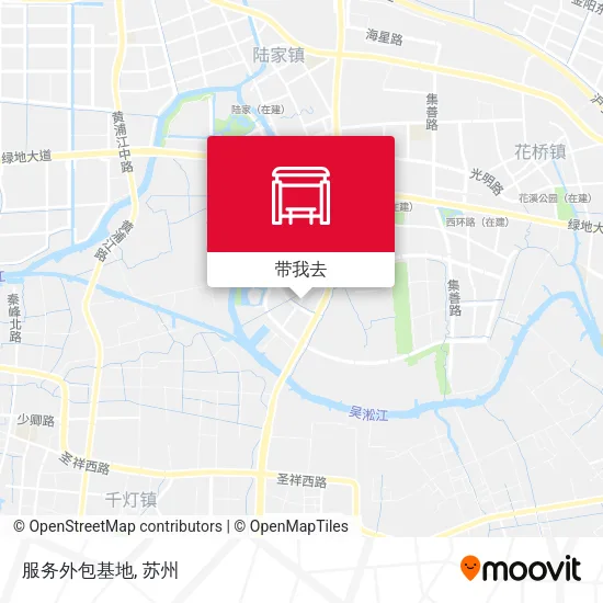 服务外包基地地图