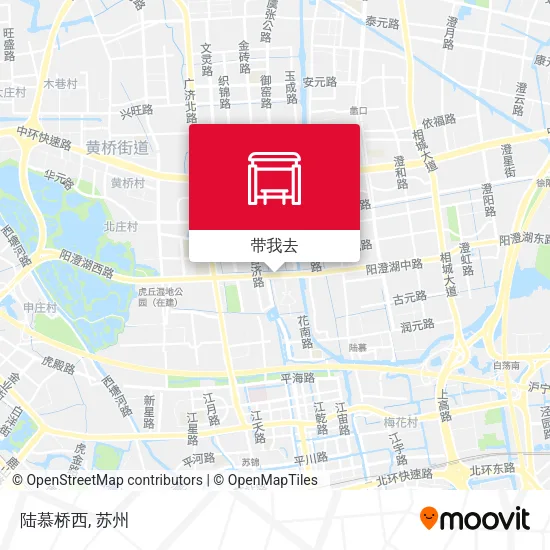 陆慕桥西地图