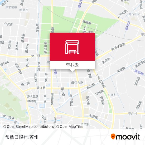 常熟日报社地图