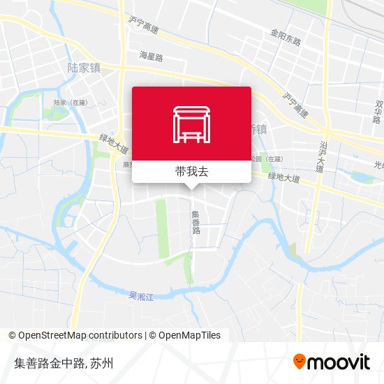 集善路金中路地图