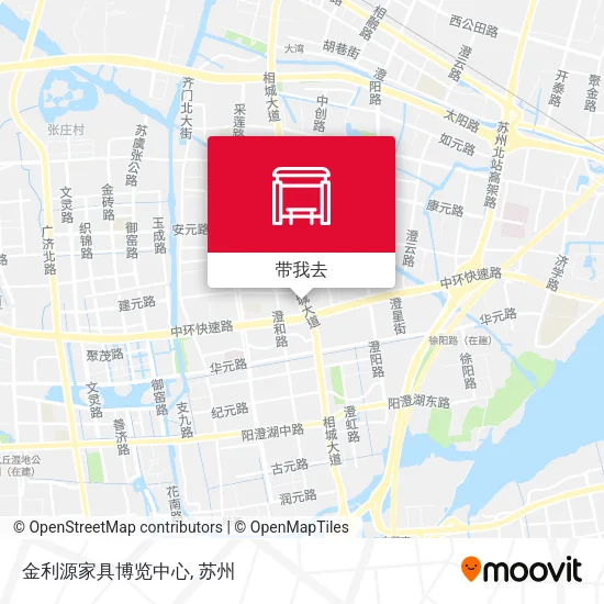 金利源家具博览中心地图