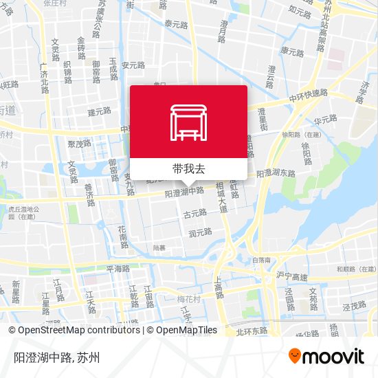 阳澄湖中路地图