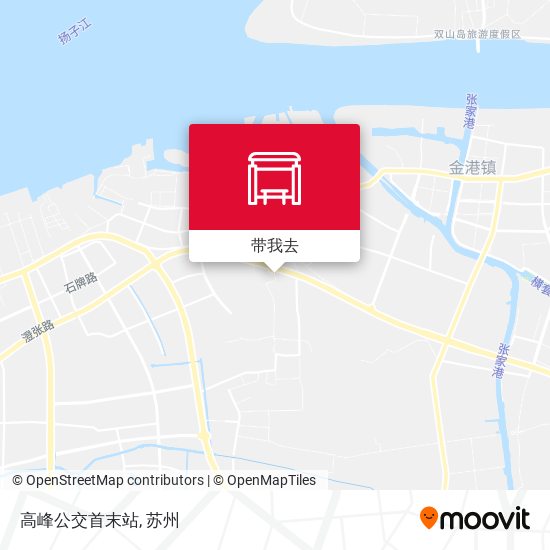 高峰公交首末站地图