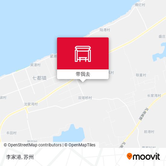 李家港地图