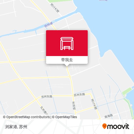 浏家港地图