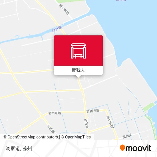 浏家港地图
