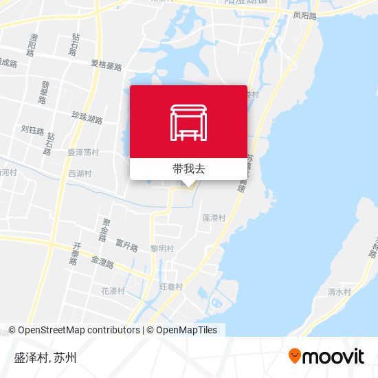 盛泽村地图